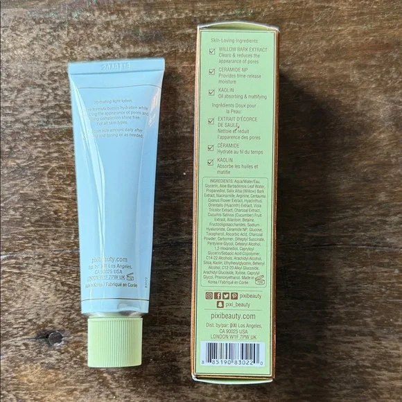 Pixl Skintreats Clarity Lotion Oil-Free moisturizer with Willow Bark Extract - Picture 3 of 4